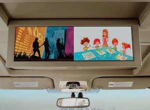 rear seat entertainment screen